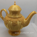 Customized gold assassin teapot